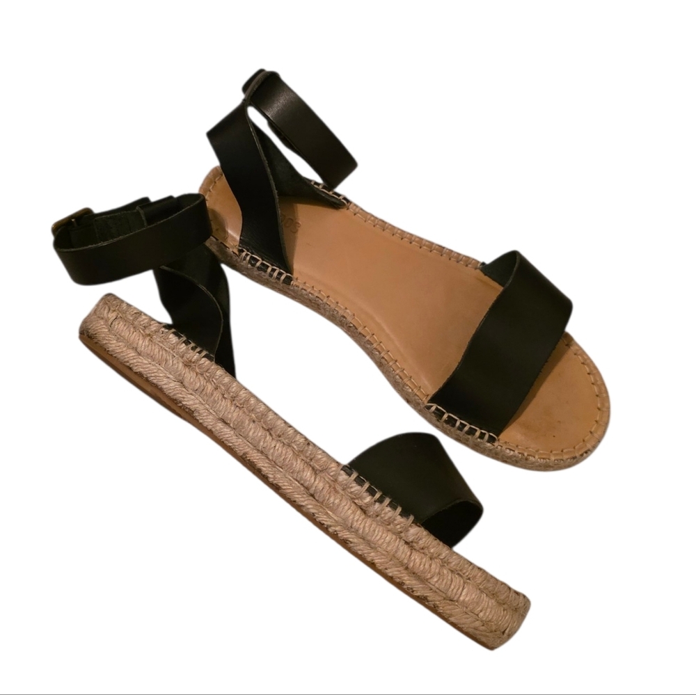 Soludos Cadiz Flatform Strappy Espadrilles Size 9